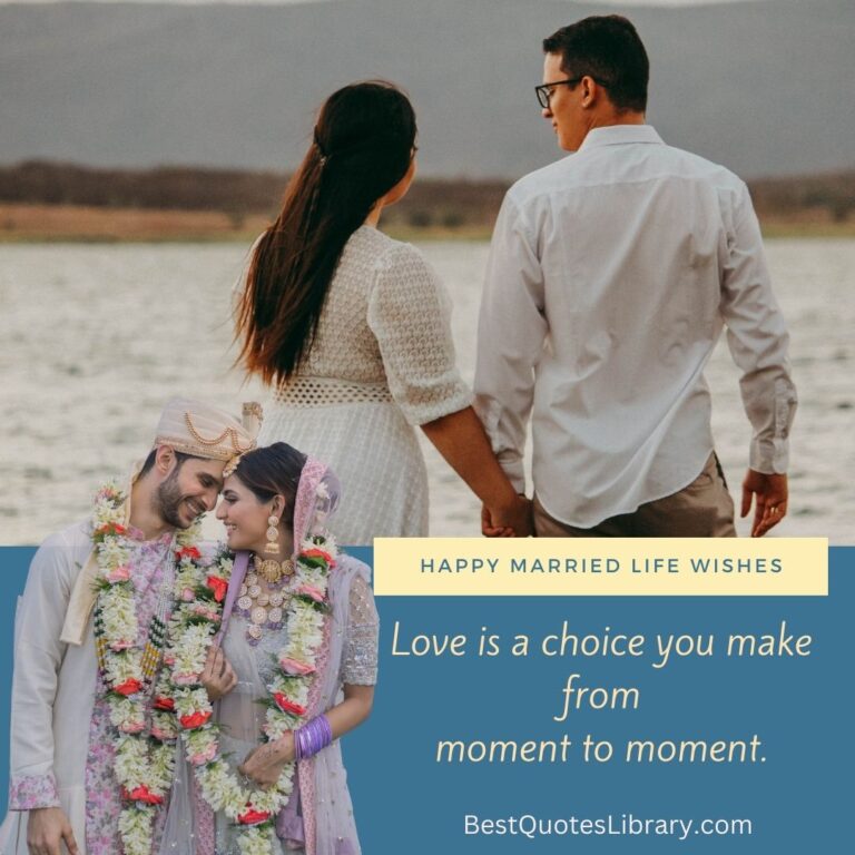 Happy Married Life Wishes