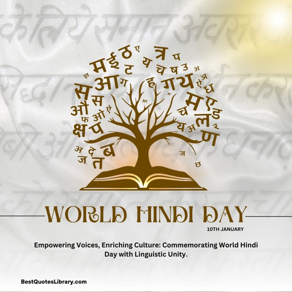 vishwa hindi diwas quotes in marathi